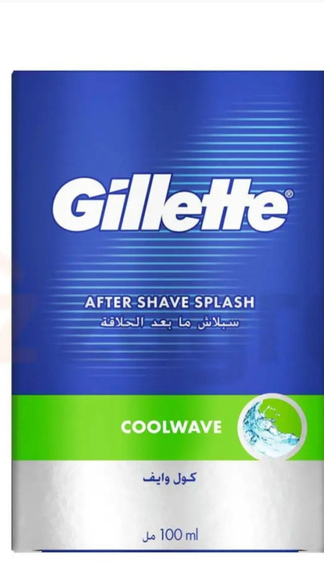 افتر شیو ژیلت مدل Cool Wave حجم 100 میل