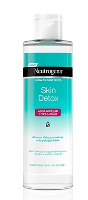 میسلار واتر آرایش پاک کن نوتروژینا مدل Skin Detox حجم 400 میل