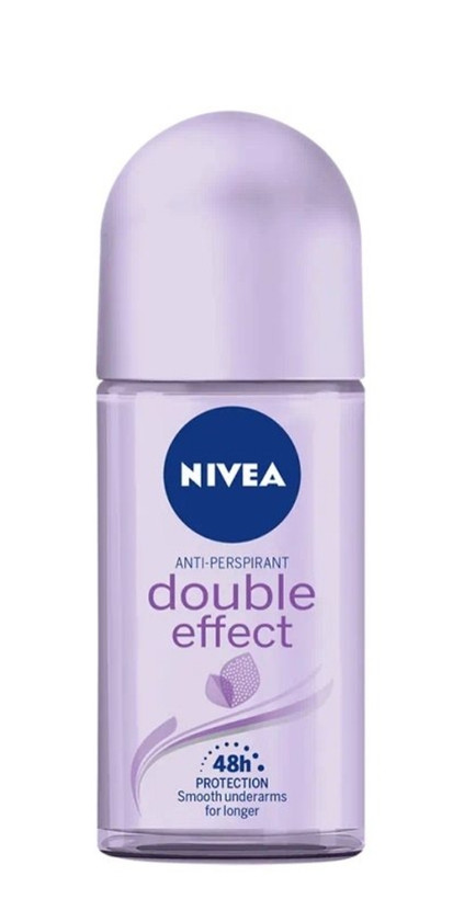 رول ضد تعریق زنانه نیوآ مدل Double Effect حجم 50 میل