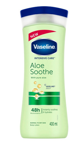 لوسیون بدن وازلین مدل آلوئهورا – Vaseline Aloe Soothe Body Lotion