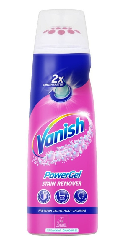 ژل لکه بر لباس ونیش | Vanish Gel – پاککننده قوی انواع لکهها